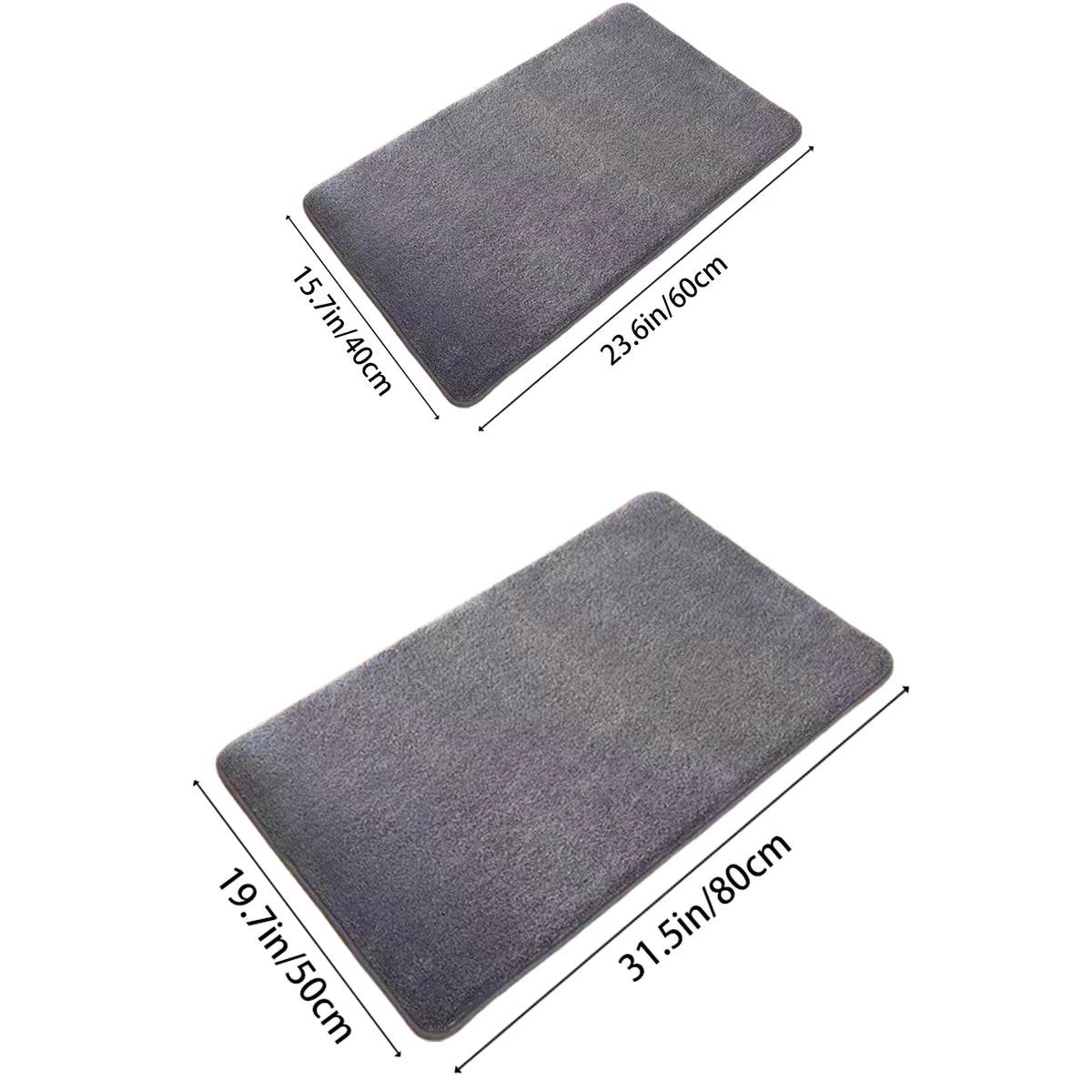 Luxury Coral Velvet Bath Mat™
