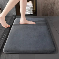 Luxury Coral Velvet Bath Mat™