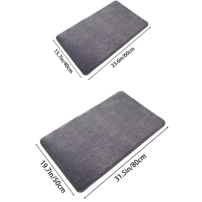 Luxury Coral Velvet Bath Mat™